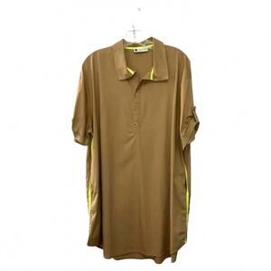 NEW CARYN LAWN women's jackie dress in khaki